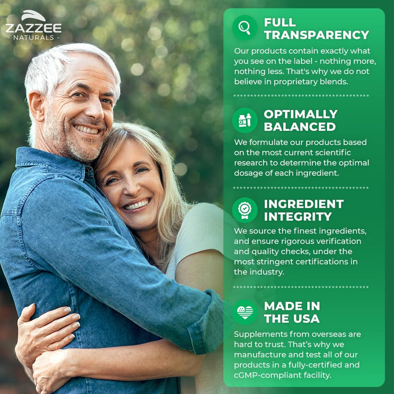 Zazzee Organic Lemon Balm 10:1 Extract – 3000 mg per Capsule, 180 Vegan Capsules