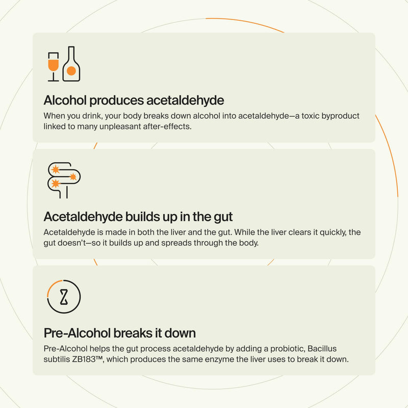 ZBiotics — Feel Better After Drinking, Wake Up Refreshed | 6-Pack Probiotic
