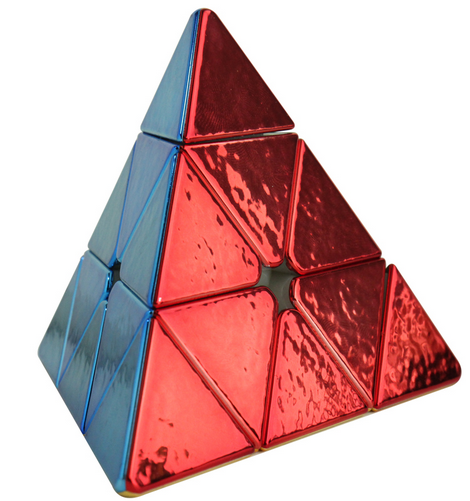 Z-Cube metallic pyraminx M (crinkled)