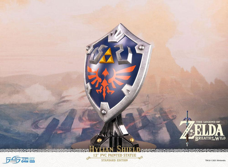 Zelda Breath of the Wild Statue Hylian Shield Standard Edition 29cm