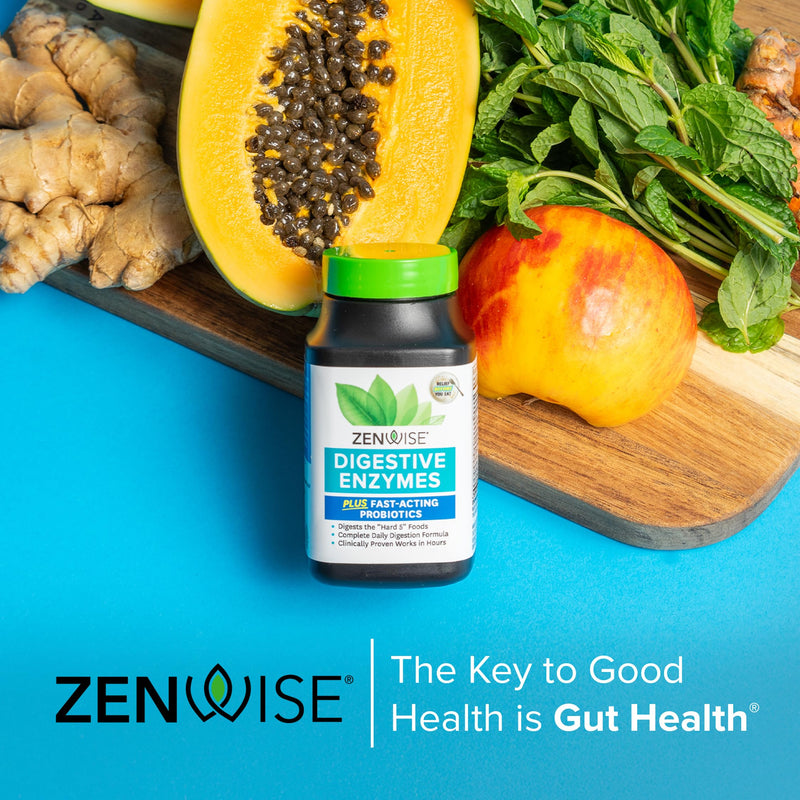 Zenwise Health Digestive Enzymes for Gut Health & Bloating Relief