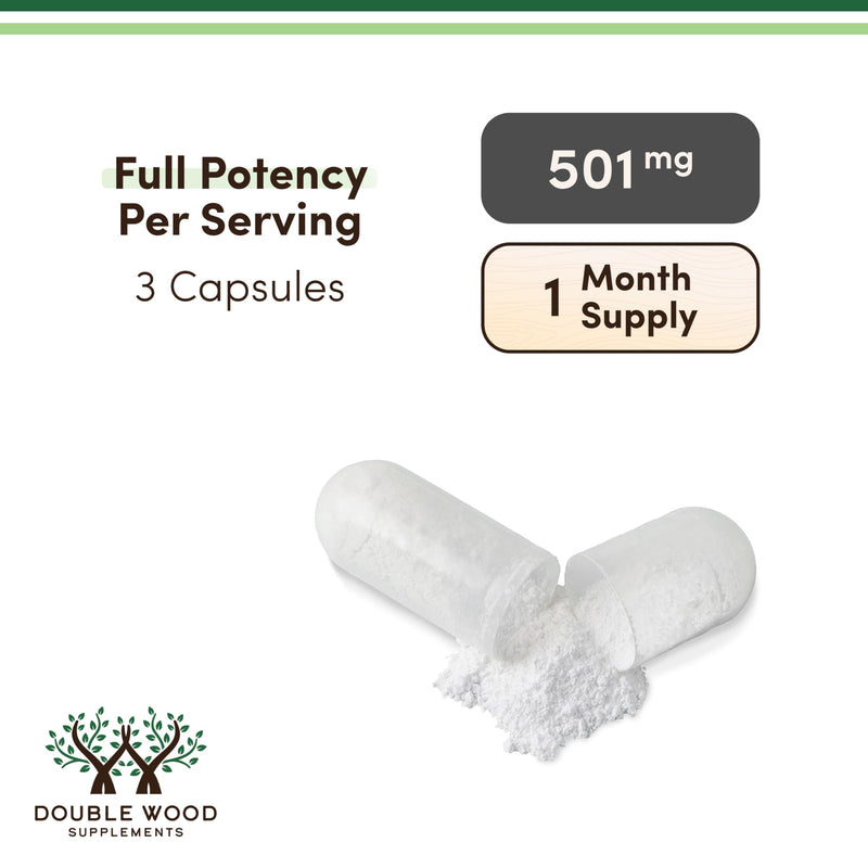 ZMA Supplement for Men and Women (Over 100% Daily Value of Zinc, Magnesium Aspartate, Vitamin B6) 501mg, 90 Capsules for Restfulness and Active Lifestyle Support by Double Wood Supplements