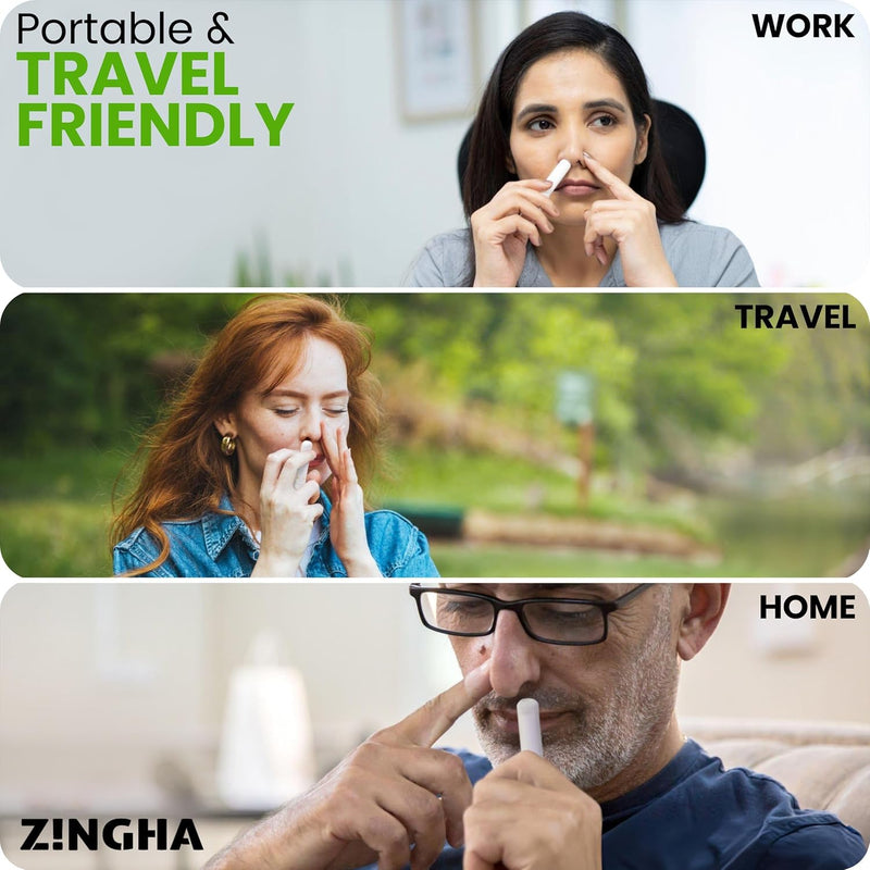 Z!NGHA Nasal Stick - Boost Focus & Breathing (Grape Berry)